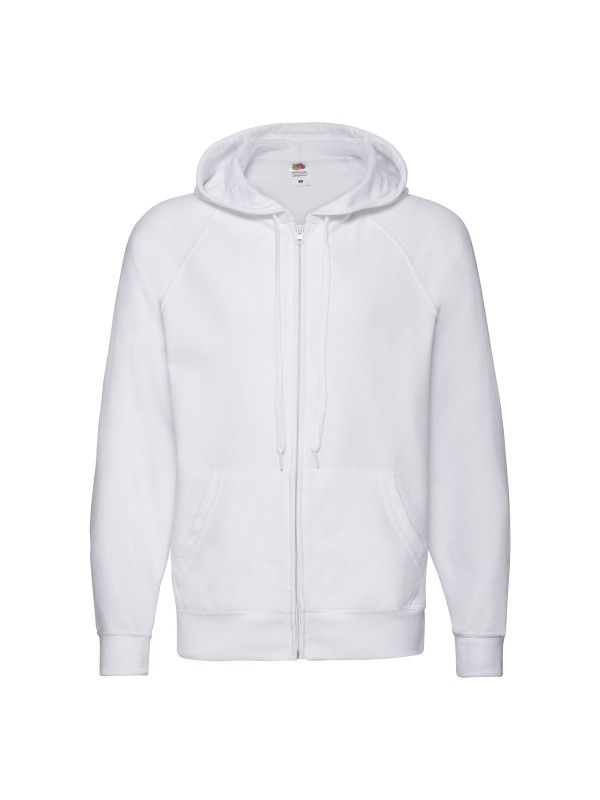 Felpa con zip con cappuccio